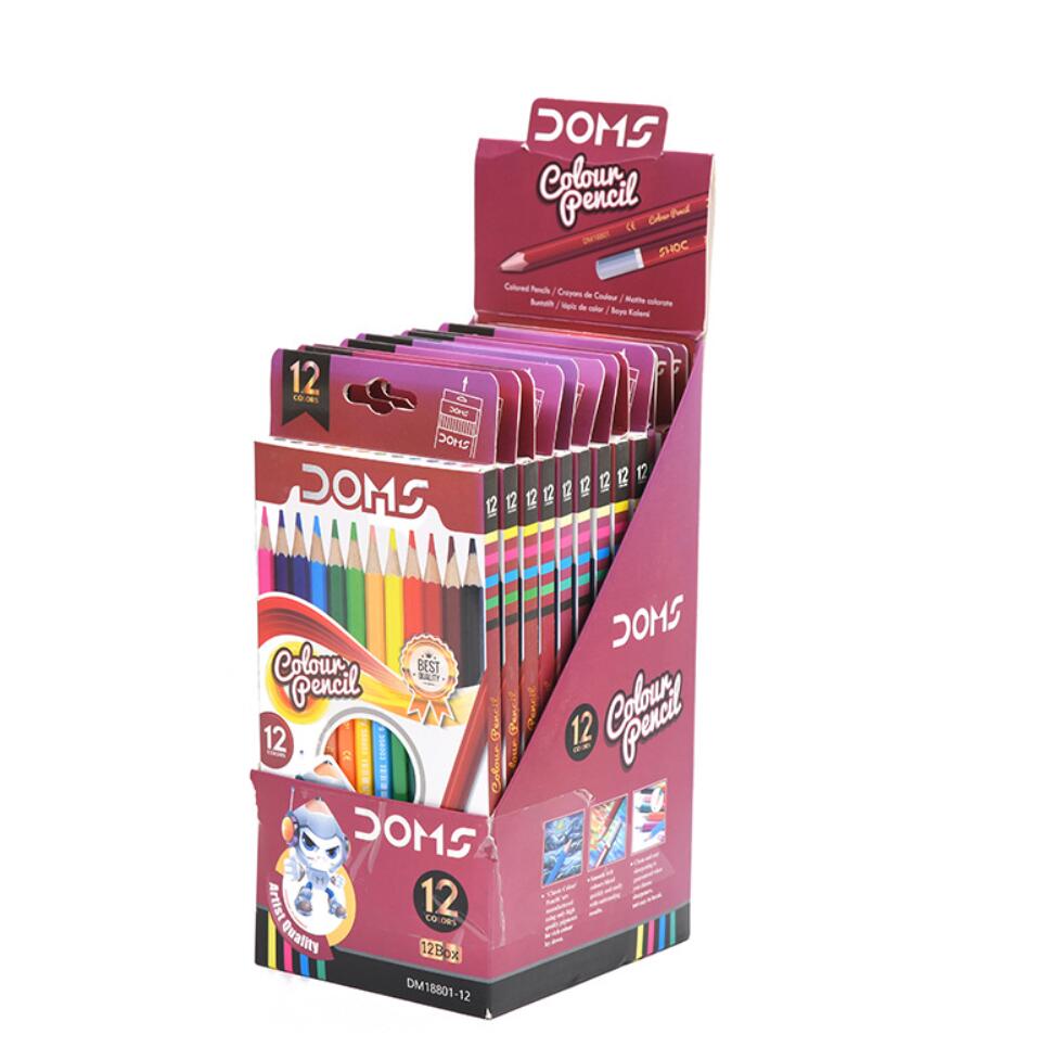 Personalized Mini Cartoon Sketch Drawing Natural 12 Color Pencil set