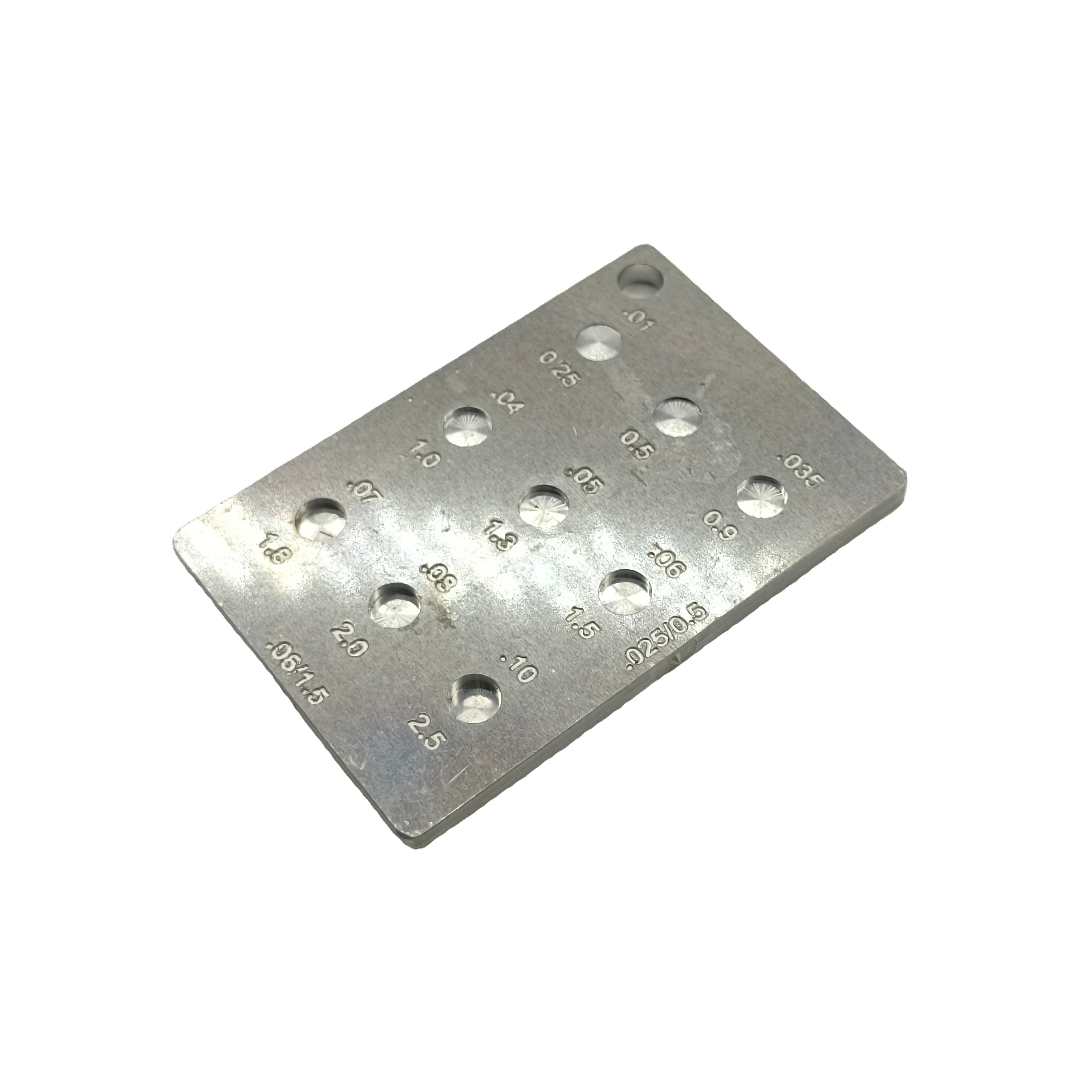 Customized metal fabrication tungsten carbide drawing board round drawing board