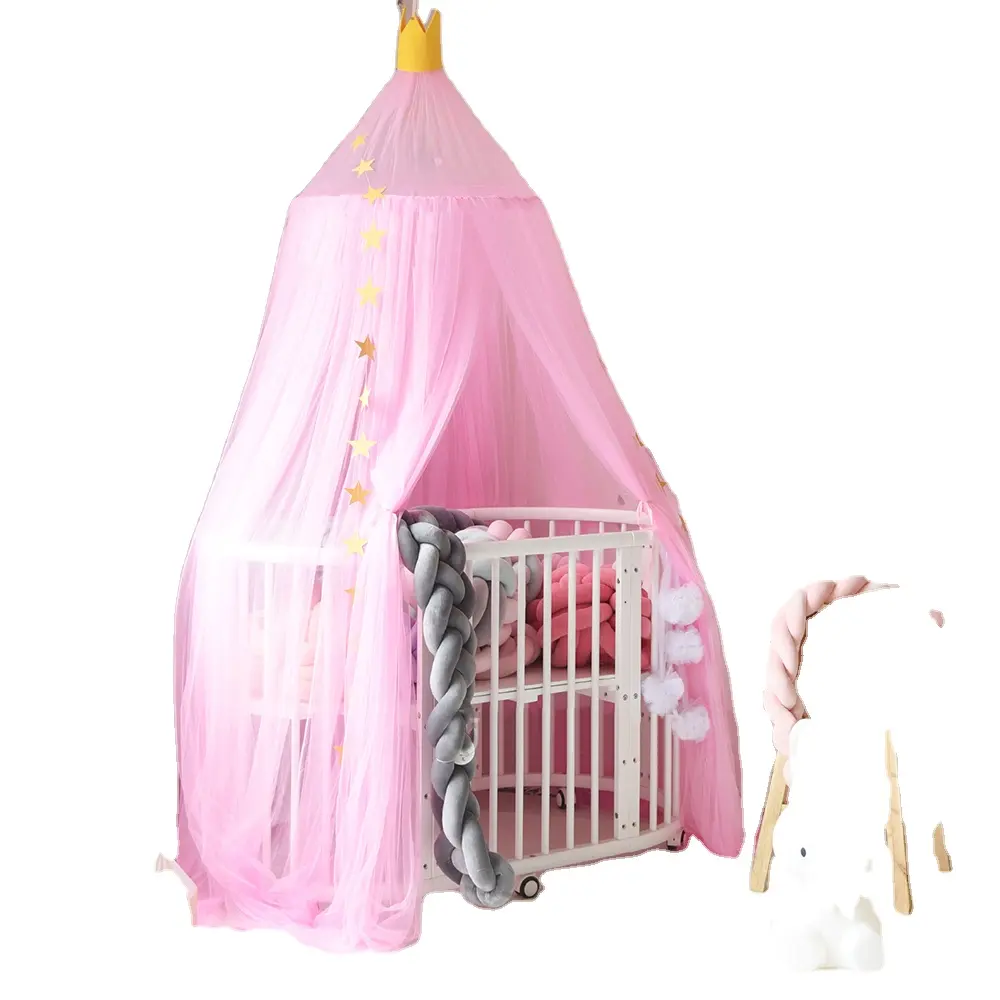Baby bed anti foldable household shade malaysia price portable stand 5x6 stainless mosquito net