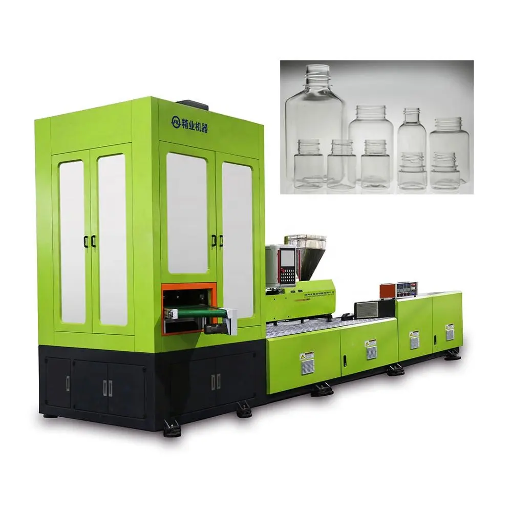 1 Step Plastic PET Bottle ISBM Machine With 3 Stations