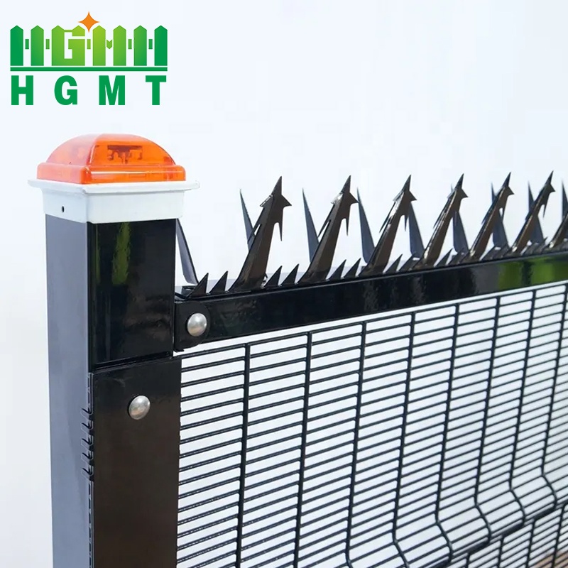 High Security Powder Coated 358 Anti Climb Security Fence For Airport / Prison On Sale Welded Wire Mesh Fence