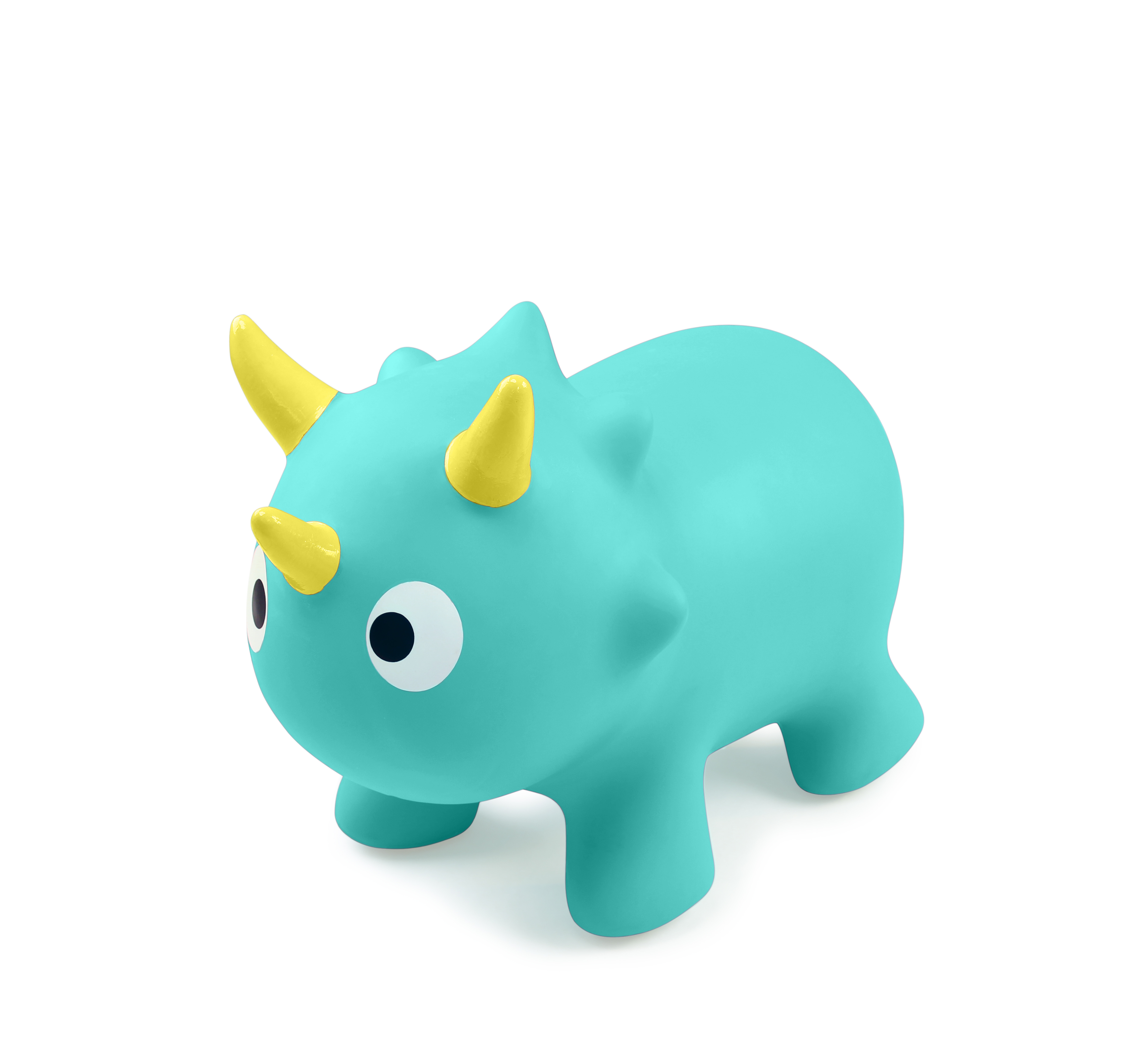 Bouncing Dinosaur Baby Ride On Toy Jumping Toy Horse Inflatable Animal Toy for Toddlers