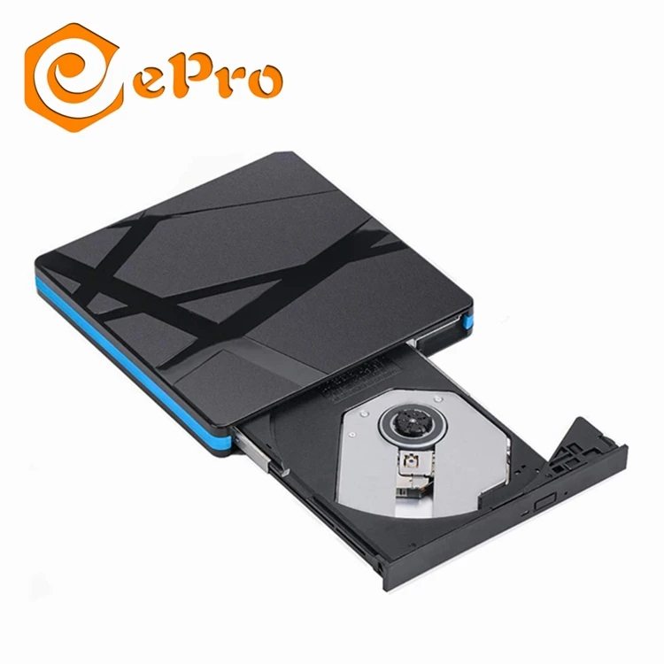 EPro EDD14 матовый USB3.0 Внешний DVD RW привод CD/DVD плеер и повторитель с сертификатом CE
