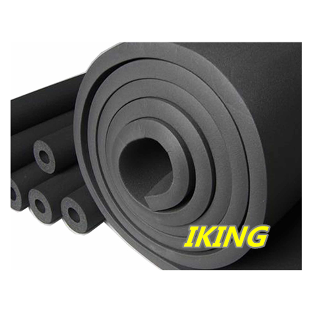 HVAC thermal insulation rubber foam sheet acoustic foam sheet