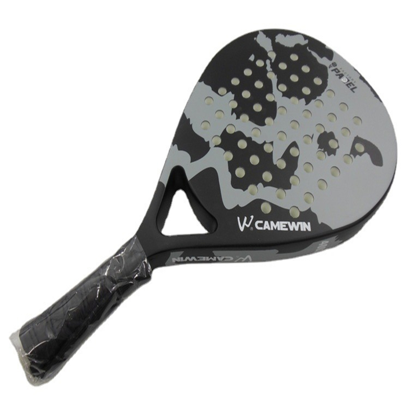 Hot Selling Custom Log Super Light Carbon Fiber Pop Tennis Paddle Paddleball Racquets Beach Tennis Racket Paddle Tennis Racket