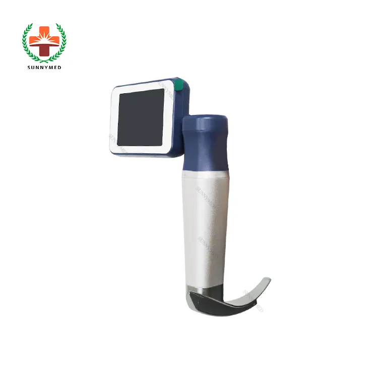 SY-P020N Medical Video Laryngoscope with red light directive malleable video lighted intubation stylet