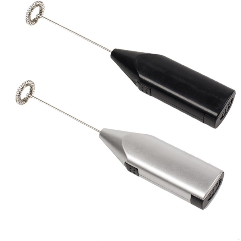 Electric Milk Frother Egg Beater Kitchen Drink Foamer Whisk Mixer Stirrer Coffee Cappuccino Creamer Whisk Frothy Blend Whisker