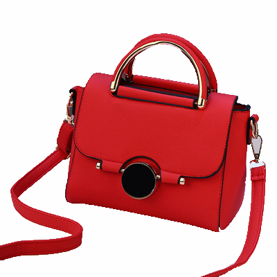 New Fashion High Quality Crossbody Bag Popular Style Leather Lock Bag Sweet Pure Color Women Chain Shoulder Bag