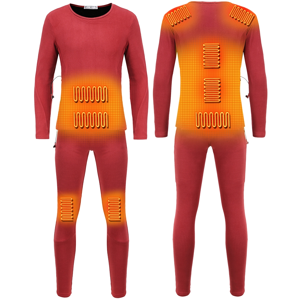2021 Winter New Intelligent Heating Suit Factory Supply Heating Warm Clothes Plush Thickening For Men And Women
