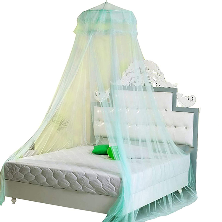 Hot Sell  Classical Hanging Mosquito Net Canopy dome Princess Bed Canopy Bed Cover Curtain Tent Bedroom Decorate