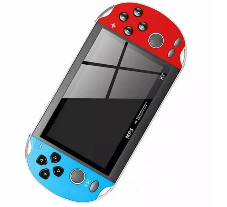 Портативный игровой автомат X7 64/128 бит 1000 классических игр Ретро видео игровые консоли для детей лучший подарок