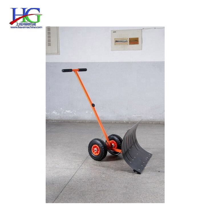 Психического Регулируемый колесный Heavy Duty прокатки удобные инструменты Shoveler колесный пуш-ап для снежной погоды Shoveler