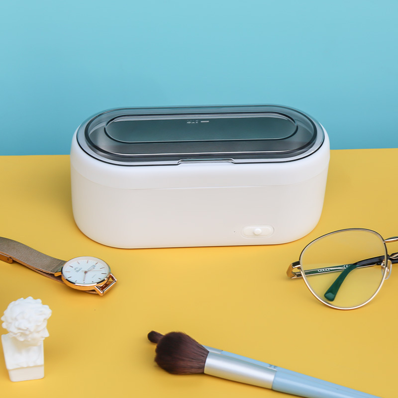 Glasses Cleaning Machine Multipurpose Ultrasonic Jewelry Cleaner Portable Electric Simple Operation for Everyday Objects