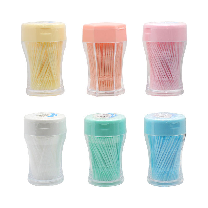 Plastic Refill Detal Micro Brush Microfiber Wands Disposable Flox Applicator Dental Microbrush