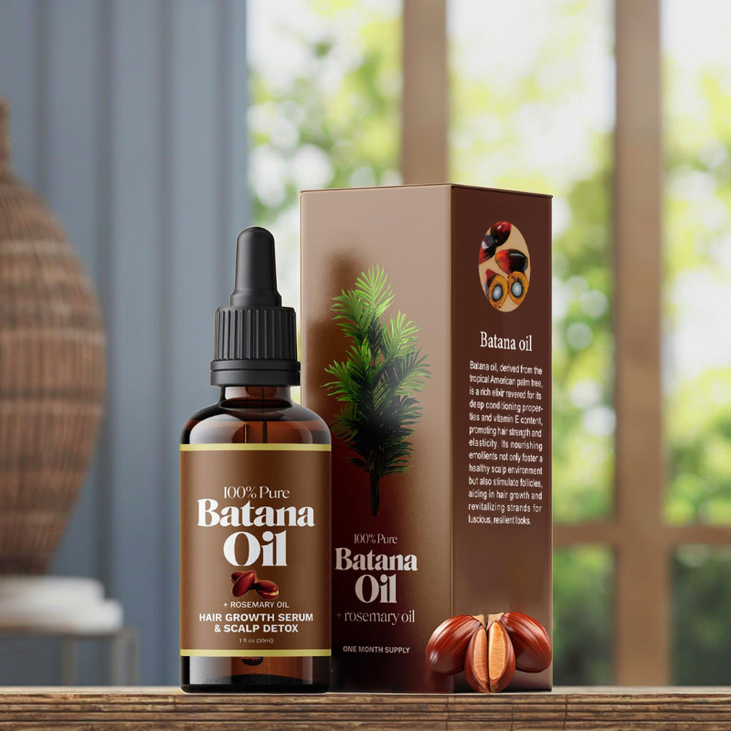 Organic Batana Oil Pure Nourishing Smoothing Rosemary Hair Care Essential Oil Repair Damaged Hair Promote Growth Customized OEM