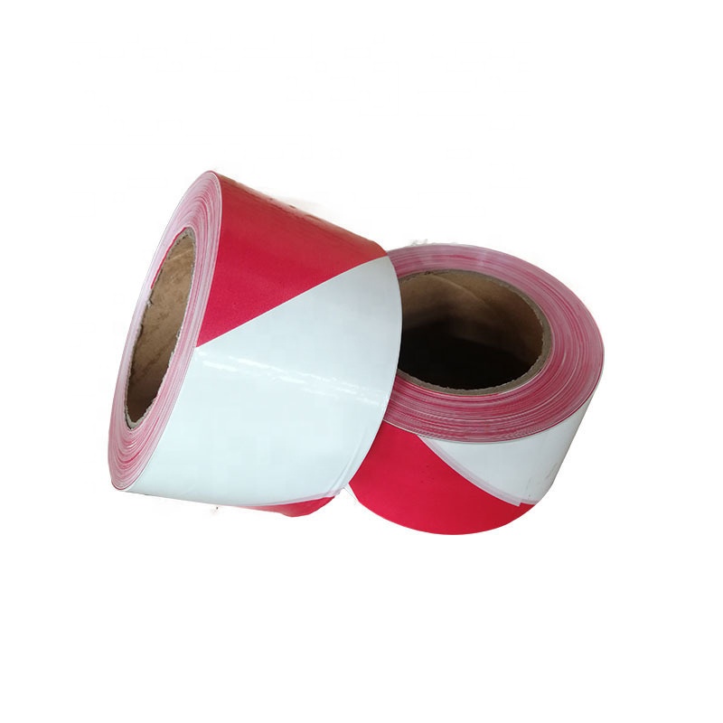 Hot Sale Customize Printed PE Signal No Adhesion Safety Flagging Barrier Warning Tape
