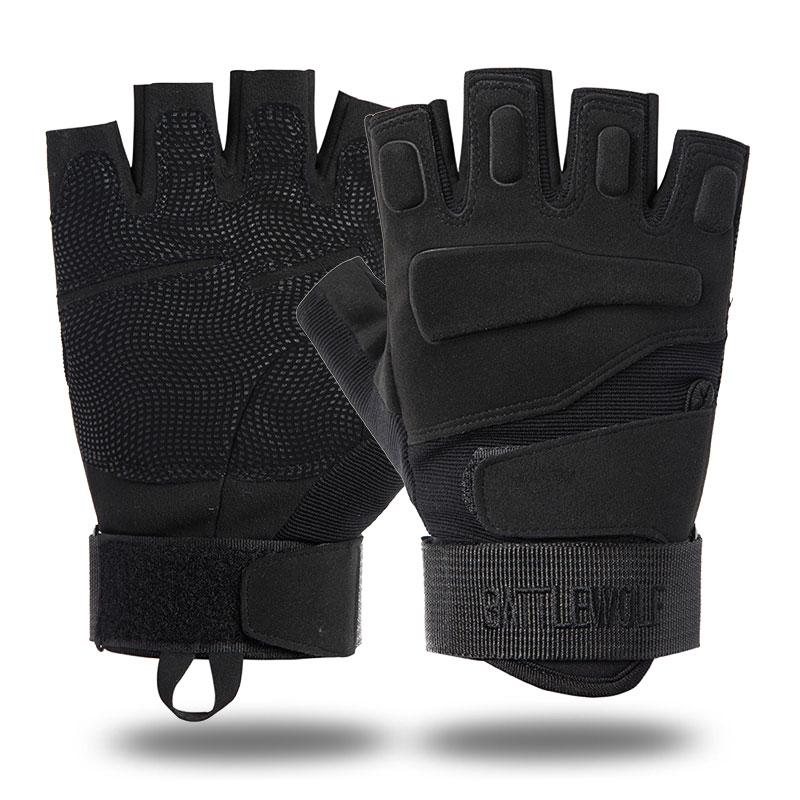 tactical gloves DZ901motorcycle racingg half finger wholesale custom training military sports horseriding hunting gloves