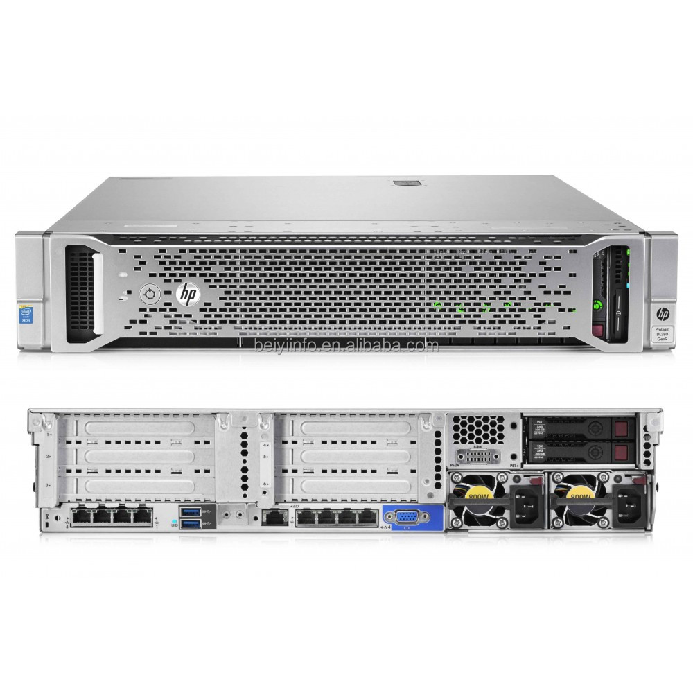 HPE DL380Gen9 сервер 2U 719061-B21 3,5 дюймов P840/4G 12LFF CTO DL380G9 719064-B21 P440AR 2,5 8SFF конфигурация может быть выбрана