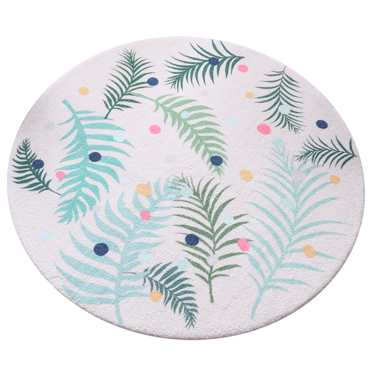 (CHAKME) Super absorbs soft microfiber custom plush game rug mat