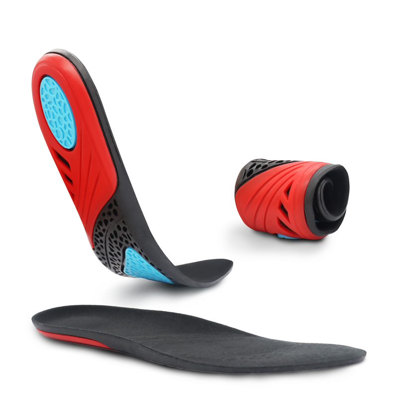 Best-selling new design silicone non-slip, shock-absorbing and breathable sports insole