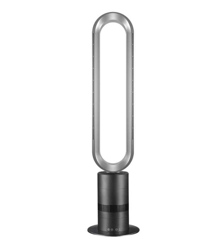 2023 standing tower fan home appliance modern luxury design air cooling bladeless fan