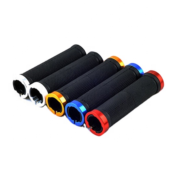 Bicycle handle sets mountain bike handles aluminum alloy bilateral locking handle sets dead fly bicycle anti-dropping
