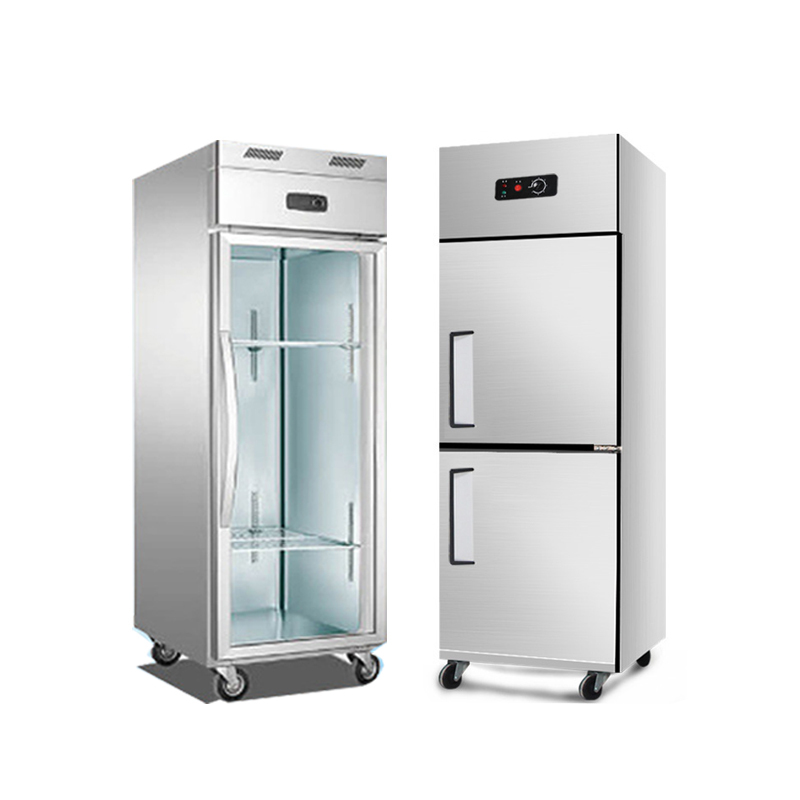 Commercial Kitchen Freezer Stainless Steel 201 SS Easy Clean Fan Cooling Chiller Refrigeration Equipment with Climate Control