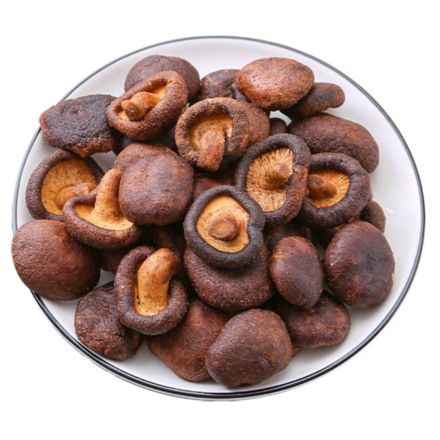 zunmeiwei Assorted flavors VF dried crunchy mushroom crisps salty pepper Black truffle flavor freeze mushroom snacks wholesale