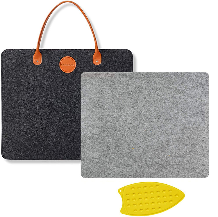 17 "x 13,5" 100% новозеландской шерсти войлока гладильная доска шерсть нажатия коврик для лоскутного шитья Quilters с сумкой для переноски