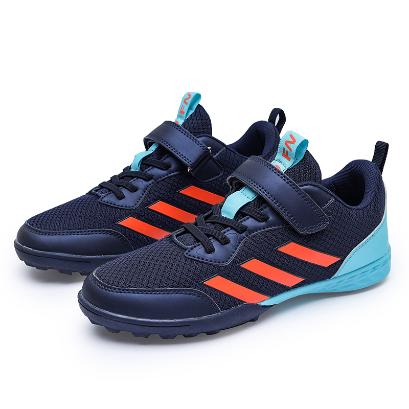 Teenagers Zapatos De Soccer TF Nai Hook&Loop PVC Upper TPO Sole Football Shoes Soccer Boots Shoes Football Soccer Shoes