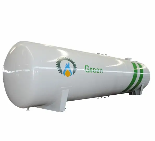 LPG tanker semi trailer glp gas transport and storage tank trailer
