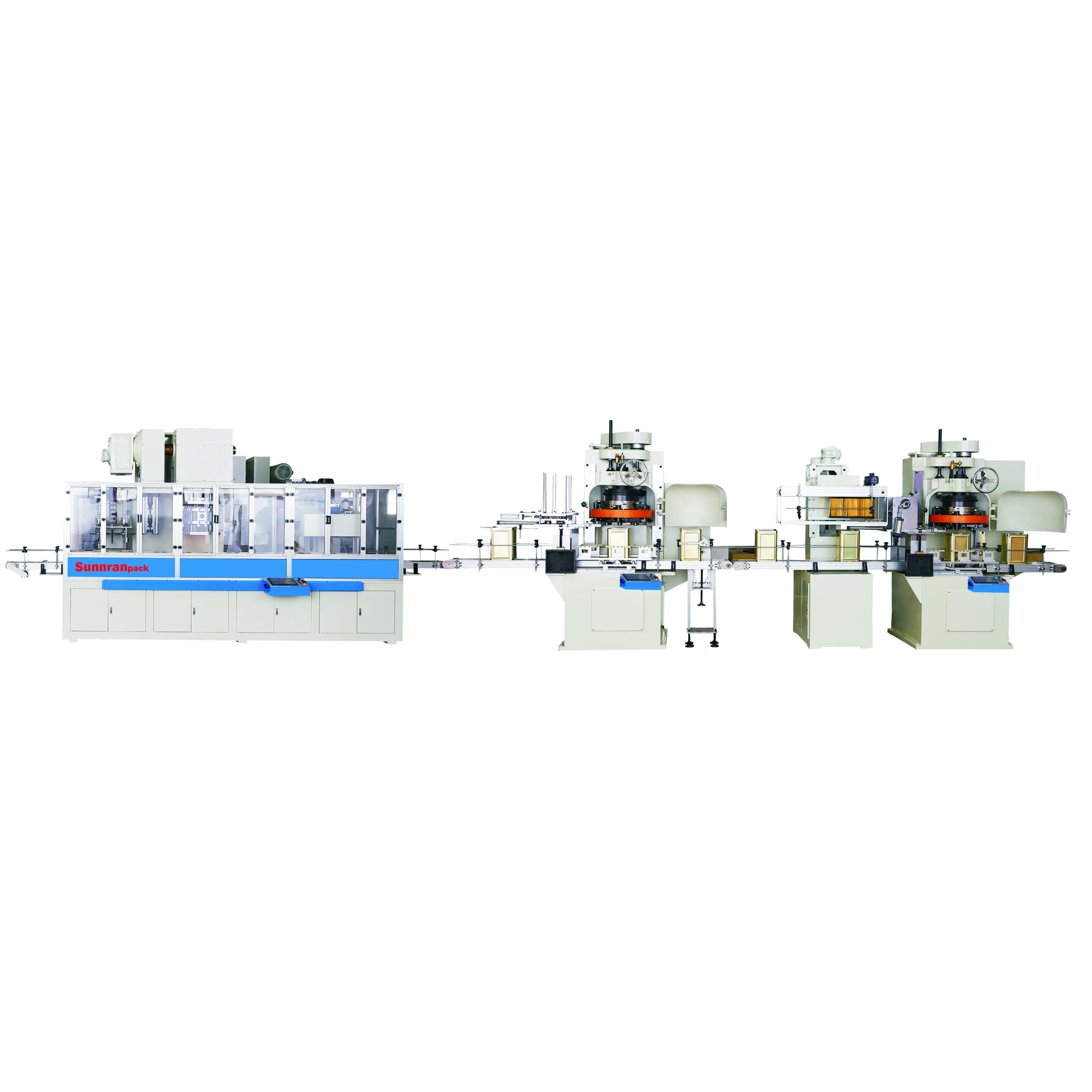 Sunnran 10-18L Square tin can making machine