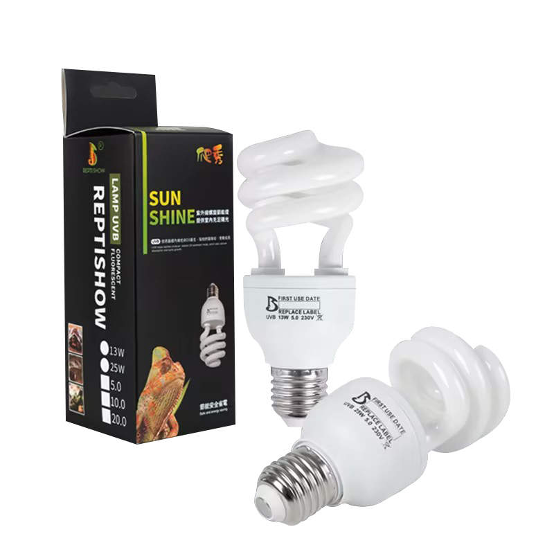 E27 UVB Reptile Energy Saving Lamps for Reptile's Bones Health and Calcium bulb