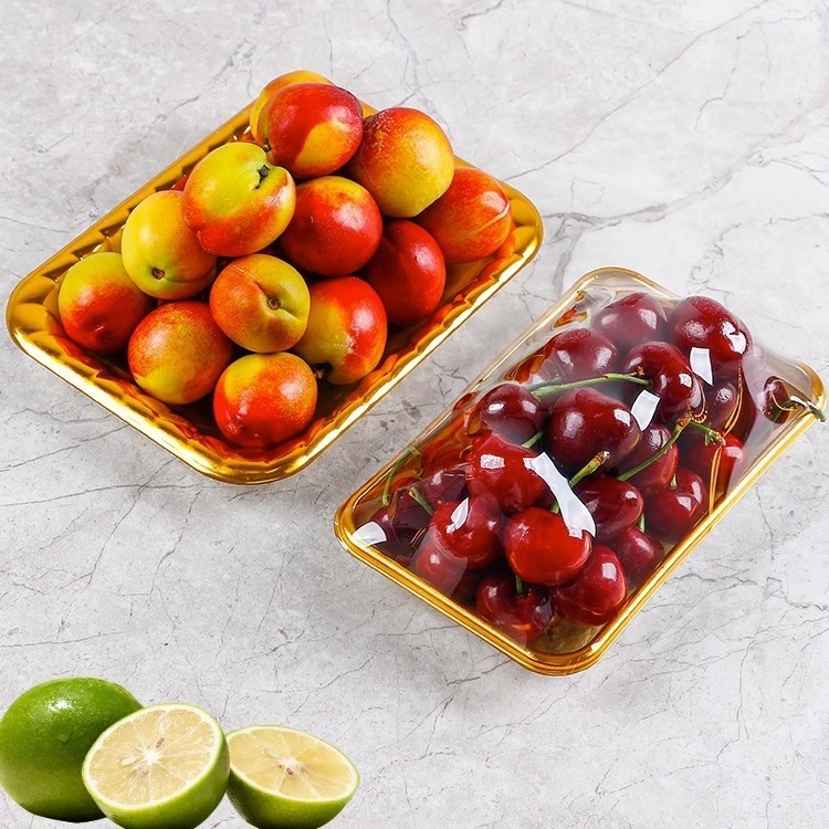 Disposable Plastic Food Box for Fruit Vegetable Lettuce Packaging