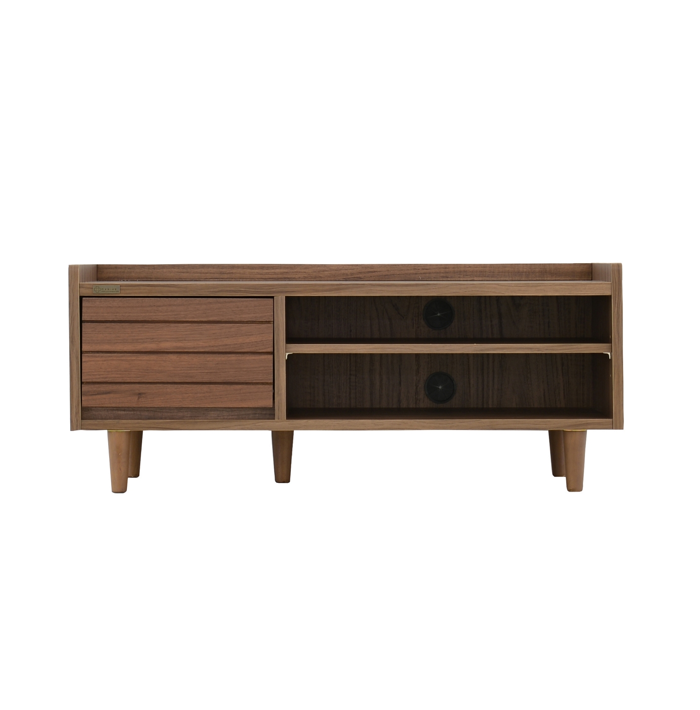 Vietnam Luxury Design Brown TV Stand TV Console for Flat Screen TV Gaming Consoles in Living Room