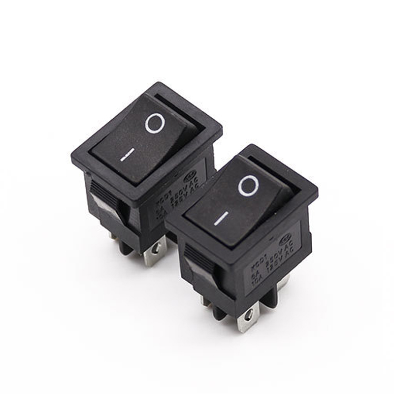KCD1-104 6A/250V 10A/125V 21x15 мм переключатель панель 4pin ВКЛ-ВЫКЛ kcd1 t85 kcd1 кулисный переключатель