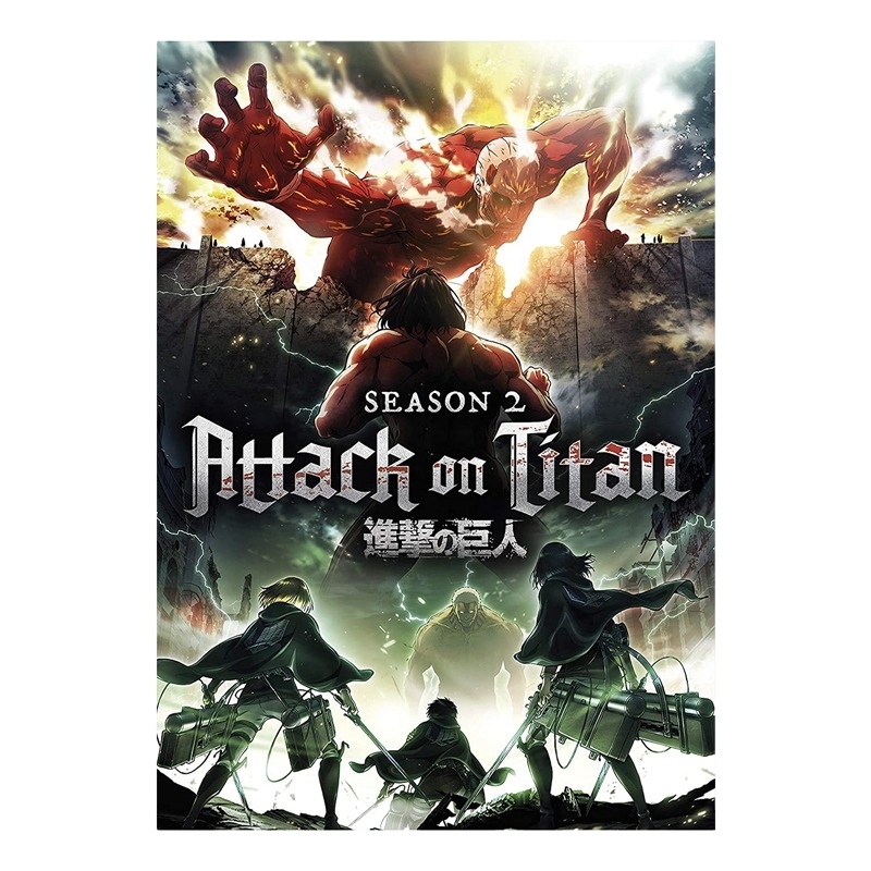29*42cm Japanese Attack on Titan Poster Eren Mikasa Levi Ackerman Fabric Posters Home Room Wall Door Decoration