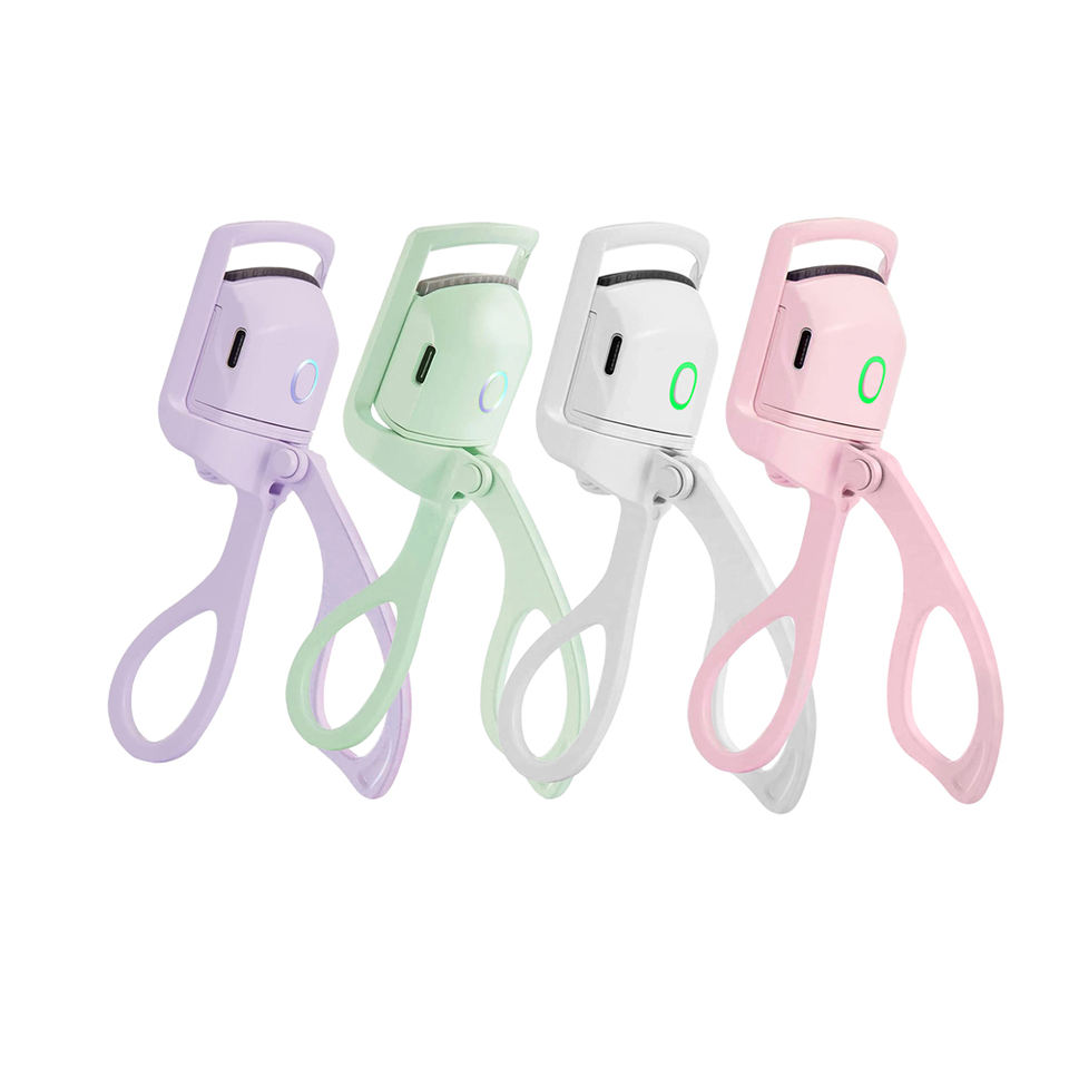 Оптовая продажа, инструменты для макияжа ресниц, перезаряжаемый от USB портативный Электрический бигуди для ресниц с подогревом
