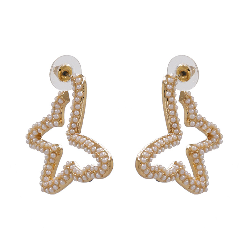 JJ54009 Sale Well Girl Lovely Beaded Insect Butterfly Earring
