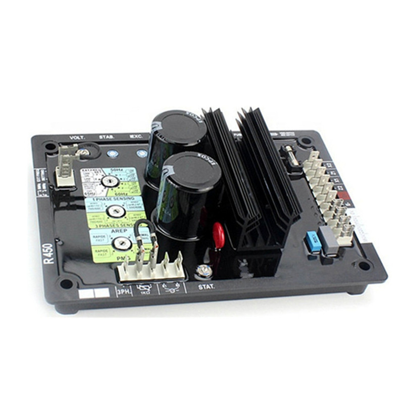 Регулятор AVR 3 кВА, автоматический регулятор напряжения AVR R450 для бесщеточного генератора