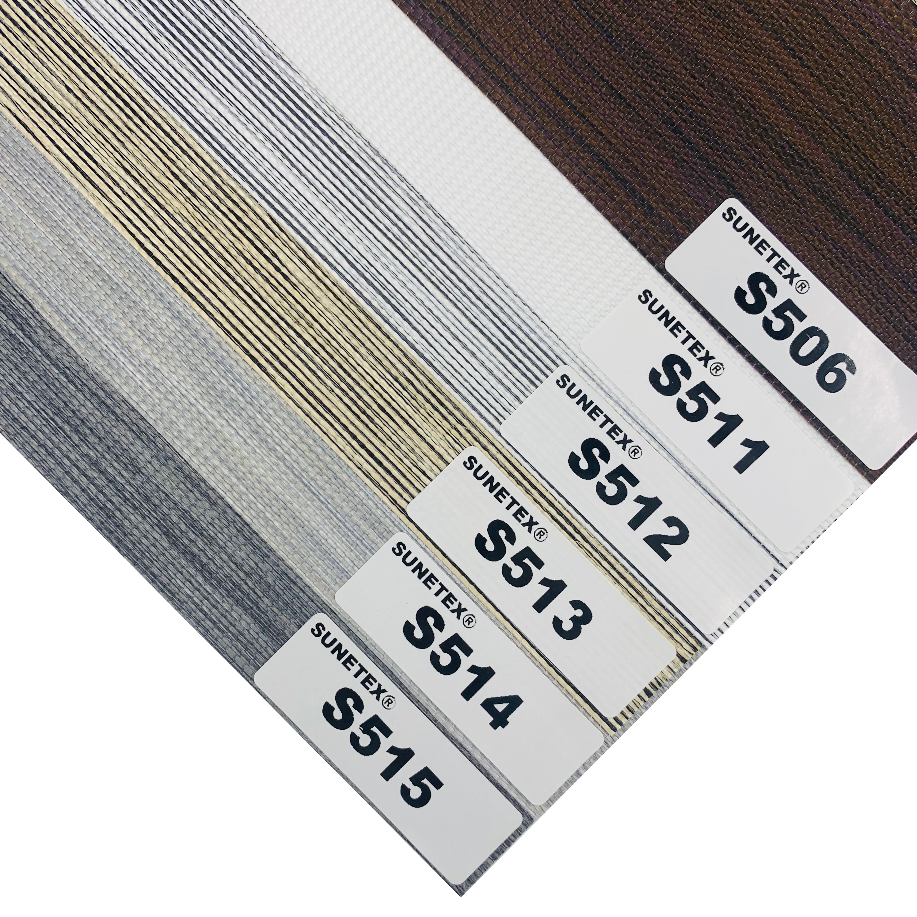 Hotel Window Custom Rainbow Blackout Fabric For Day Night Zebra Roller Blinds