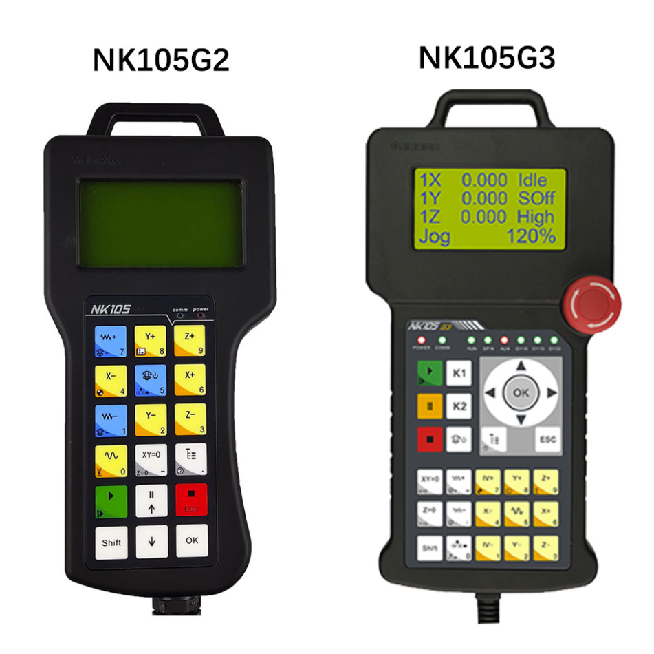 Motion control system of NK 105 g2g3 handle engraving machine
