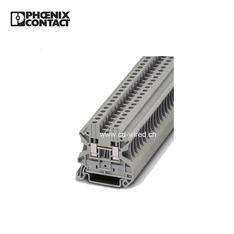 Оригинальный коннектор винтовой клеммной колодки Phoenix contact feed through UT 2,5