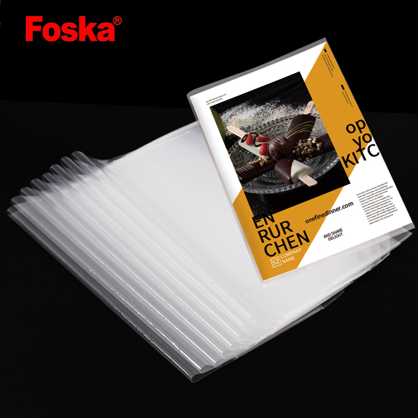 Foska школы прозрачный мягкий прозрачныая полипропиленовая упражнения обложка книги