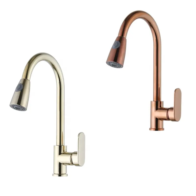 Copper material new design Kitchen Pull Out faucet