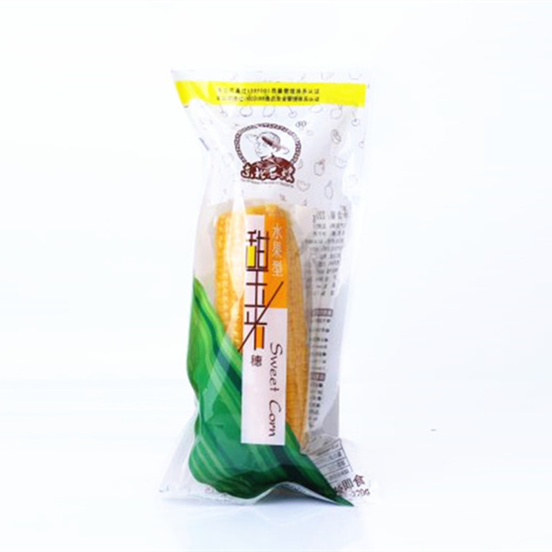 Китайская закуска Dongbei nongsao, сладкая кукуруза, сладкий клейкий рис, кукуруза на cob, вакуумные свежие фрукты, готовые к употреблению 220 г