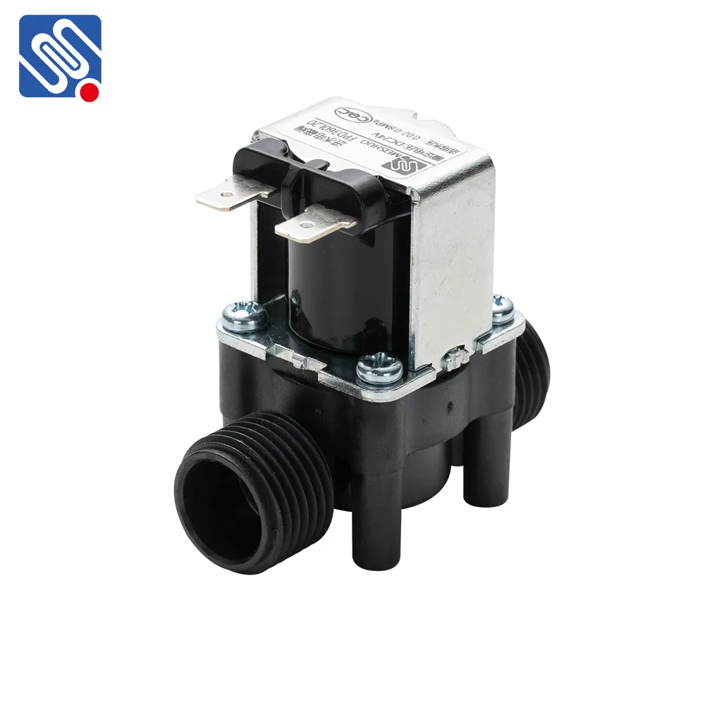 Meishuo FPD360L20  micro solenoid valve 110vac 220v ac 1/2 inch water valve for washing machine