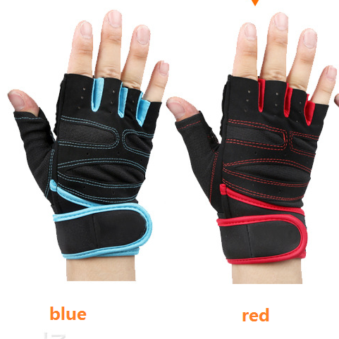 Hot selling Wear Resistant Snug Fit training Half finger workout fitness spots Gym weight lifting glove