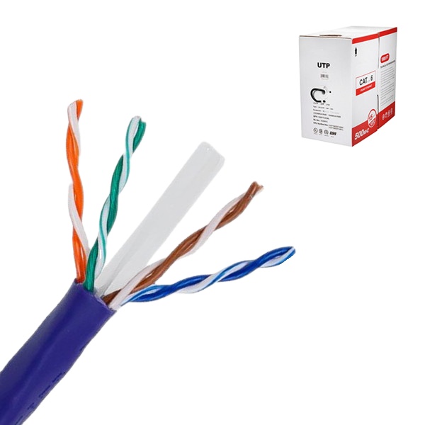 Лидер продаж, 4 пары, сетевой кабель cat6, медный провод