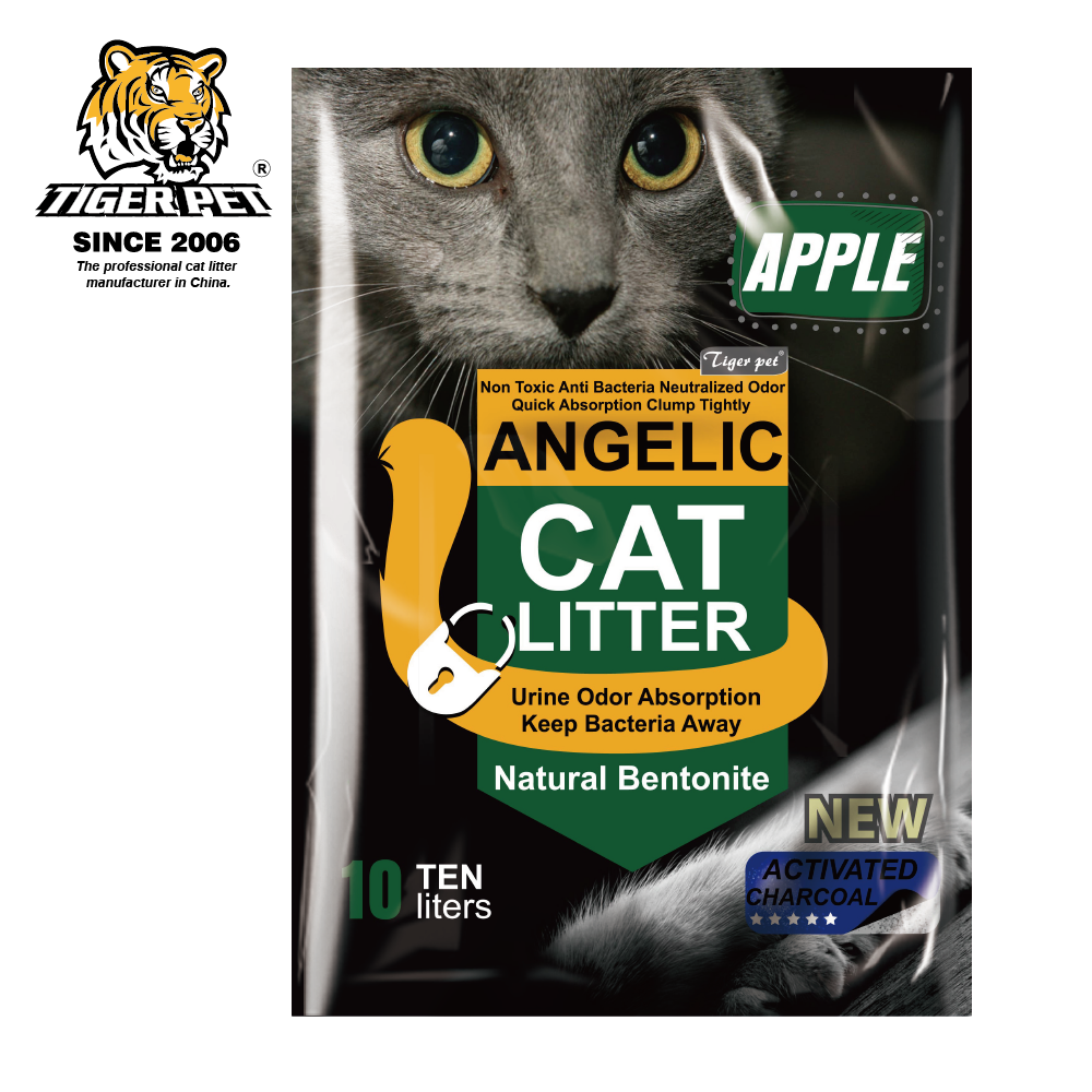 Bentonite crush clumping cat litter